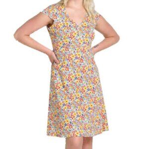 Toad&Co Rosemarie Barley Floral Dress Medium